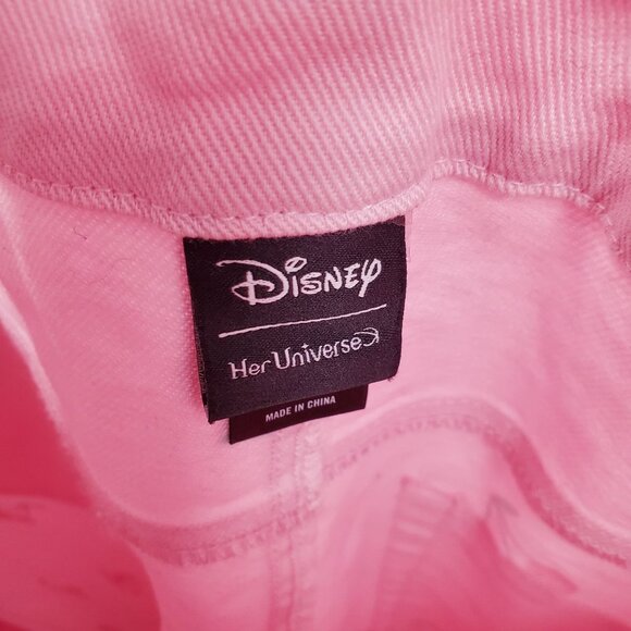 Disney Hot Topic Her Universe Minnie Mouse Cherry Overalls Women Plus Size 3 NWT - Picture 13 of 16